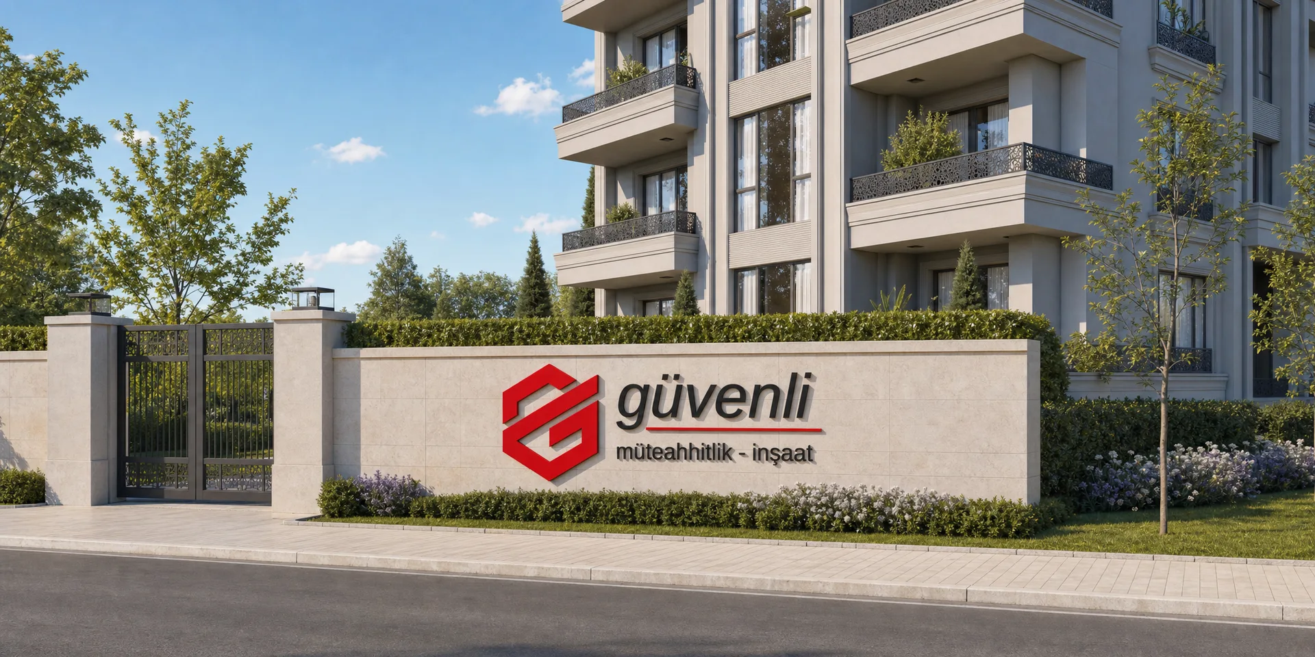 Güvenli İnşaat proje girişi